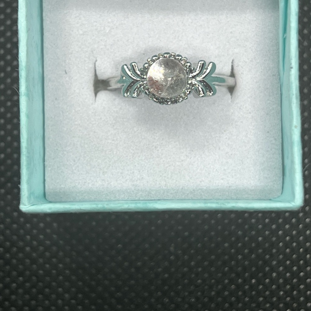 GARDEN QUARTZ adjustable ring